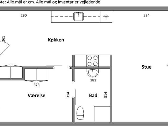 Lejlighed til leje i Århus