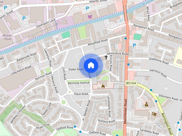 Apartment for rent in Altrincham, Broadheath