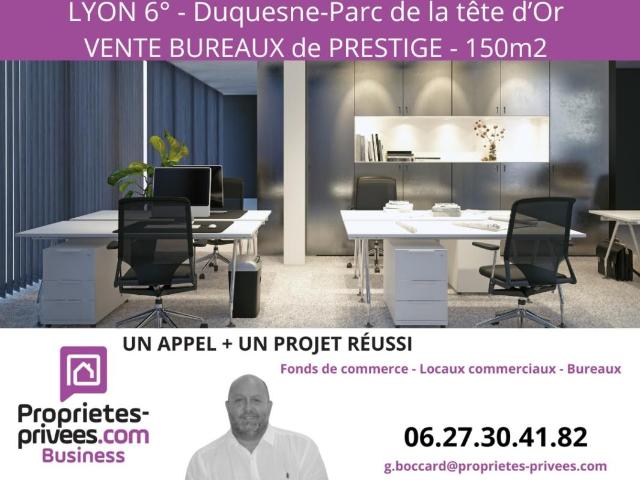 Bureau vente à Lyon, Métropole de Lyon