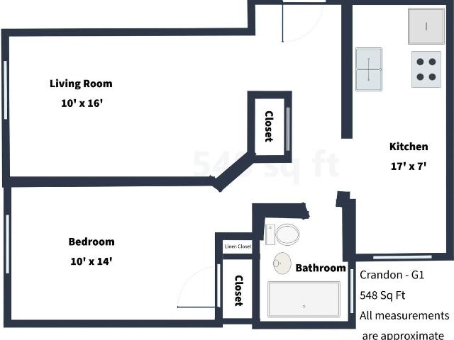Apartment for rent in Chicago, Cook County