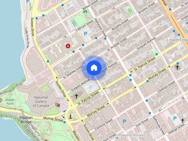 Townhouse for rent in Byward Market, Ottawa