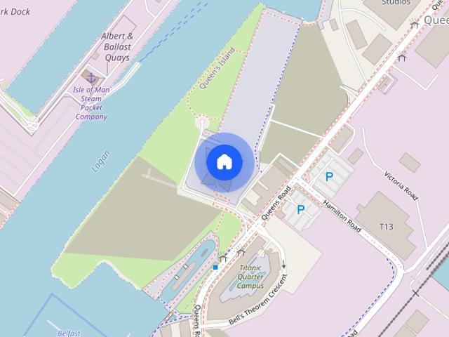 Apartment for rent in Belfast, Queen's Island