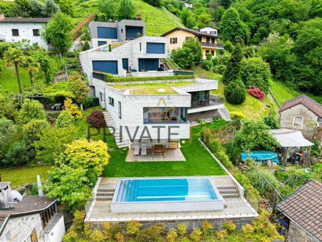 Einfamilienhaus kaufen in Gerra, Gambarogno, Tessin