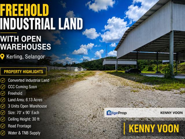 Warehouse for sale in Kerling, Selangor