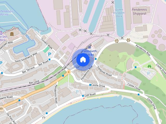 Townhouse for rent in Falmouth, Cornwall