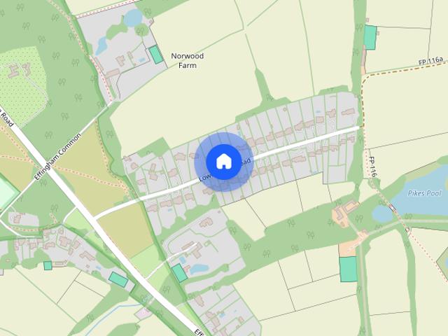 House for rent in Effingham, Guildford