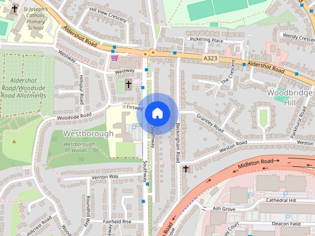 House for rent in Westborough, Guildford