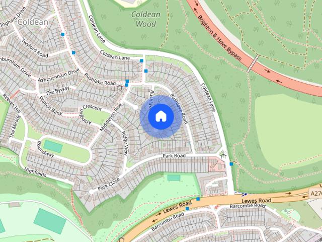 House for rent in Coldean, Stanmer