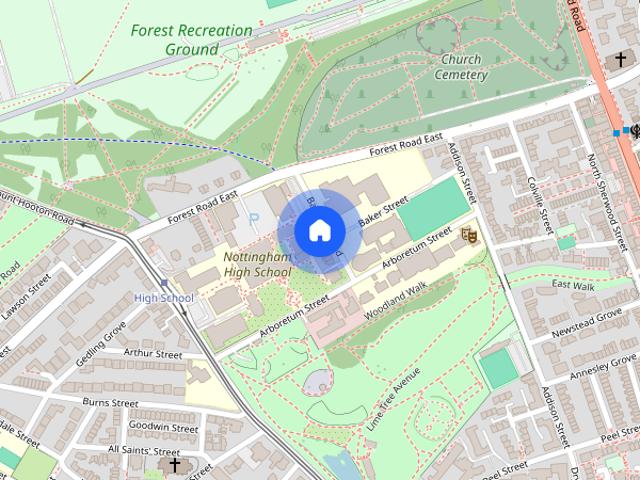 House for rent in Forest Fields, City of Nottingham