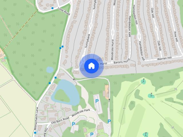 House for rent in Woodcote, Epsom