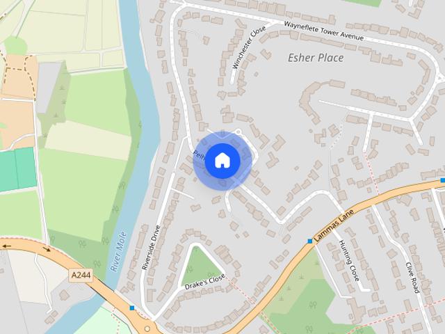 House for rent in Lower Green Esher, Blackhills