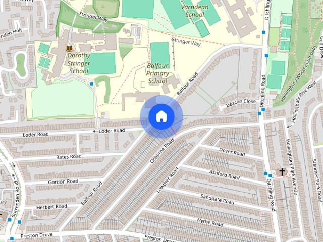 Townhouse for rent in Brighton & Hove