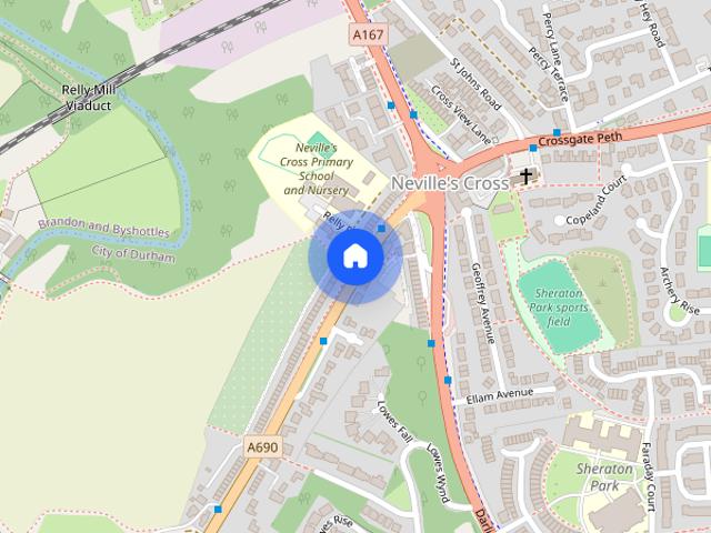 Townhouse for rent in Neville's Cross, Durham