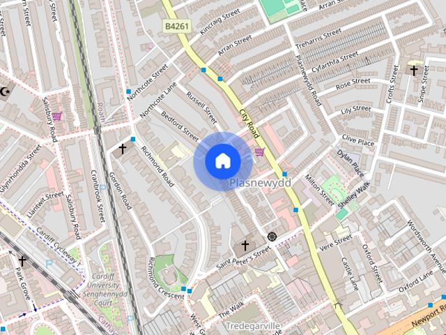 Room for rent in Plasnewydd, Falcon Lodge