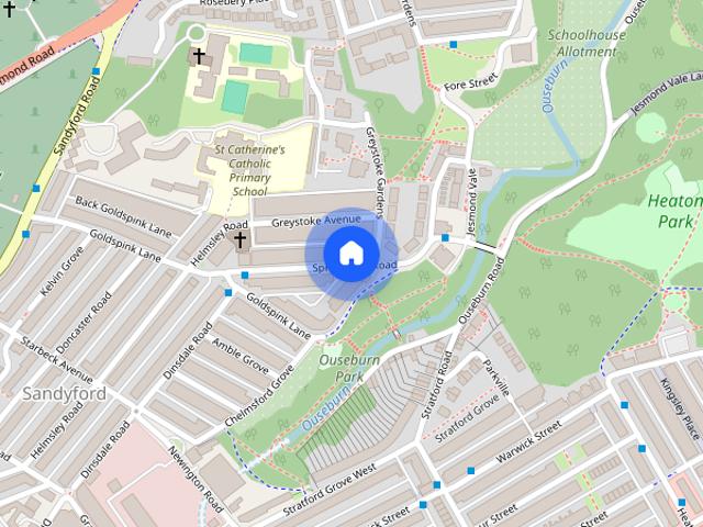 Townhouse for rent in Sandyford, Tyne And Wear