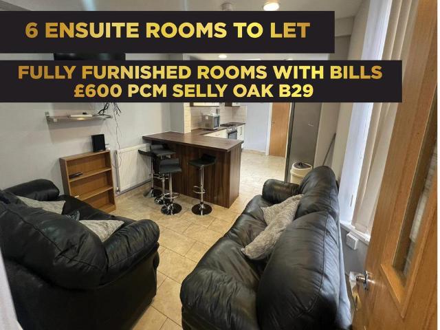 Room for rent in Bournbrook, West Midlands