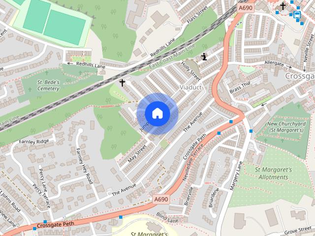 House for rent in Crossgate, Durham