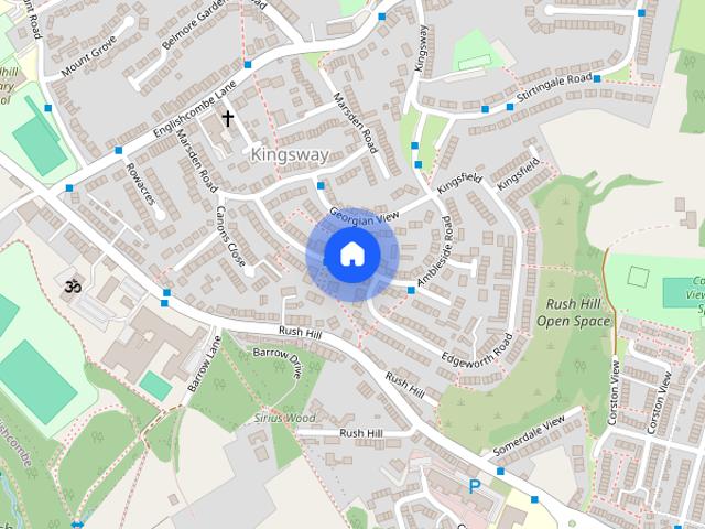 House for rent in Kingsway, Bath