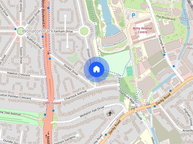 House for rent in Wollaton Park, City of Nottingham