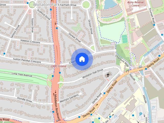 House for rent in Wollaton Park, City of Nottingham