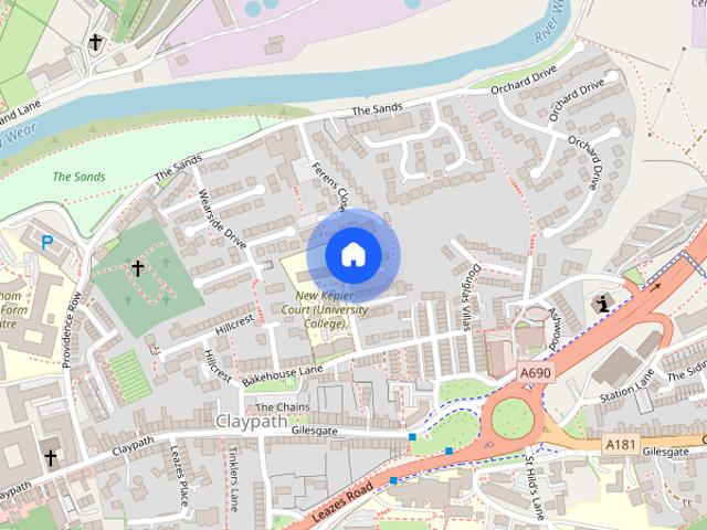 House for rent in Claypath, Durham