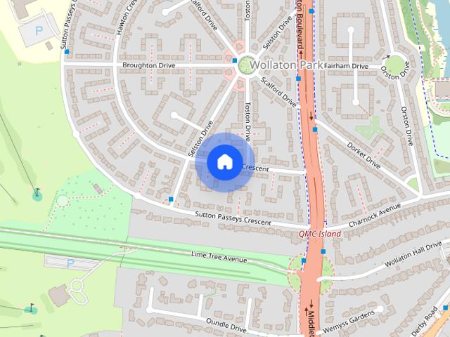 House for rent in Wollaton Park, Haddon