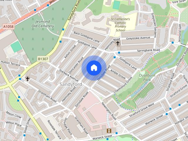 Room for rent in Sandyford, Tyne And Wear