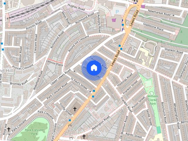 Townhouse for rent in Round Hill, Brighton & Hove