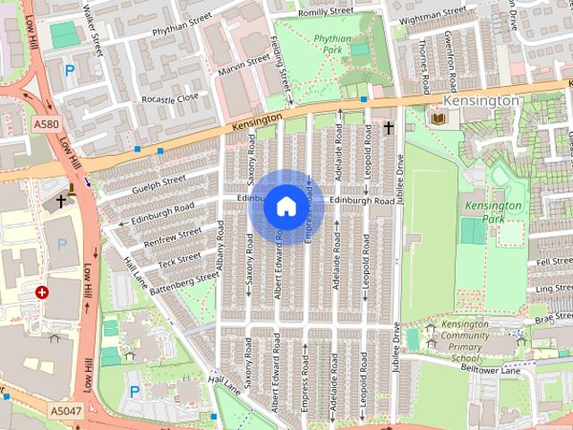 Townhouse for rent in Kensington, Calderstones