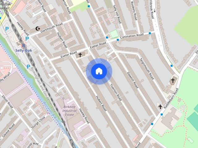 Townhouse for rent in Stirchley, West Midlands