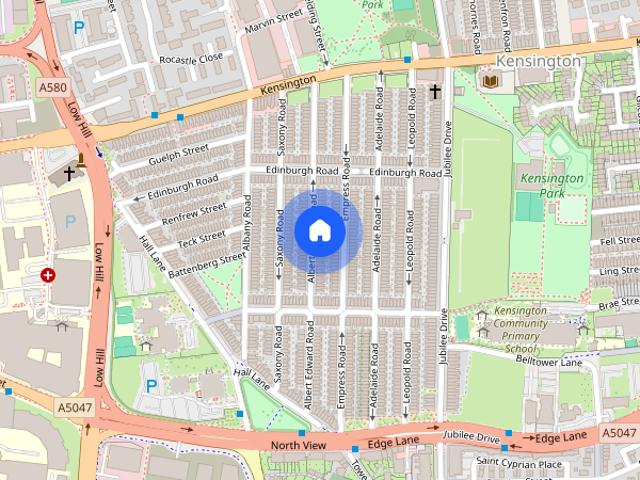 Townhouse for rent in Kensington, Calderstones