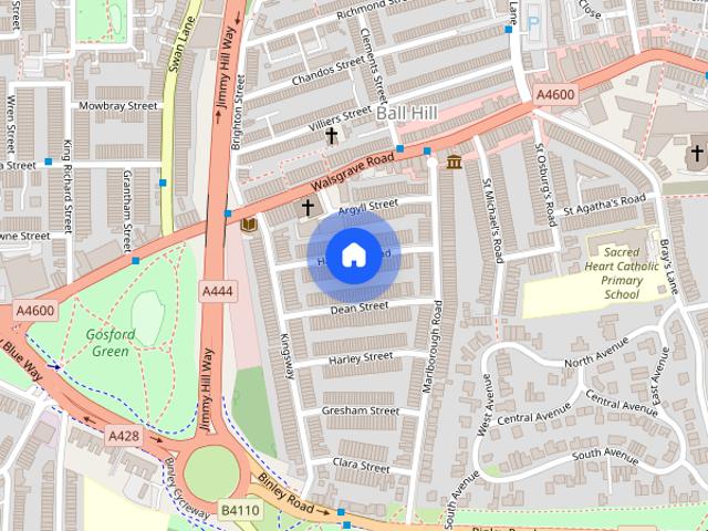 Townhouse for rent in Ball Hill, West Midlands