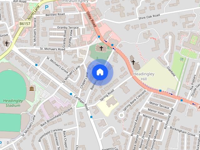 Townhouse for rent in Headingley Hill, Headingley