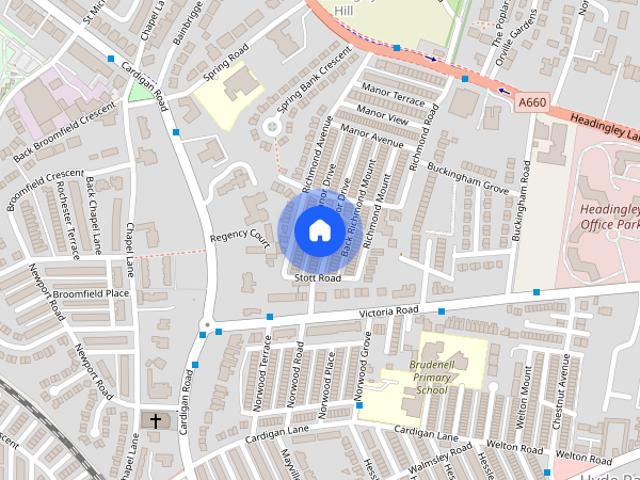 Townhouse for rent in Headingley Hill, Leeds