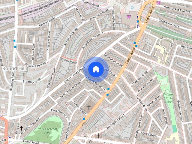 Townhouse for rent in Round Hill, Brighton & Hove