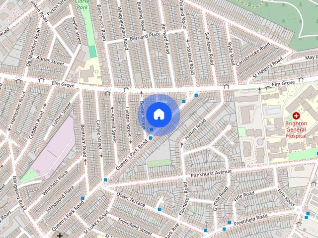 Townhouse for rent in Queen's Park, Brighton & Hove