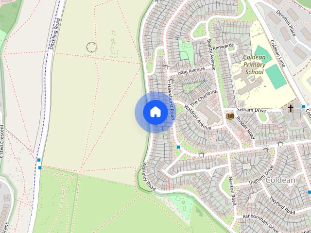Townhouse for rent in Coldean, Brighton & Hove