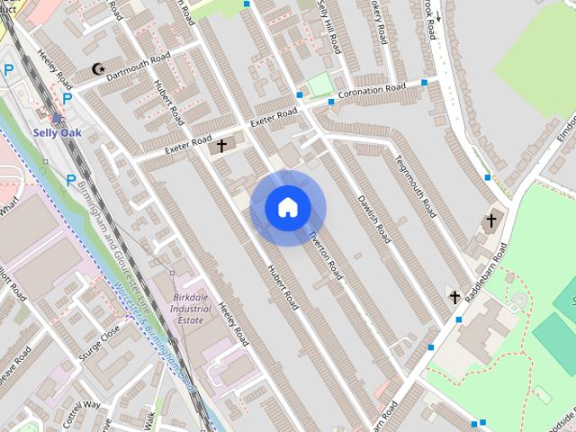 Townhouse for rent in Stirchley, West Midlands
