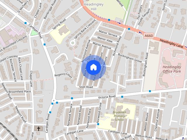 Townhouse for rent in Hyde Park, West Yorkshire