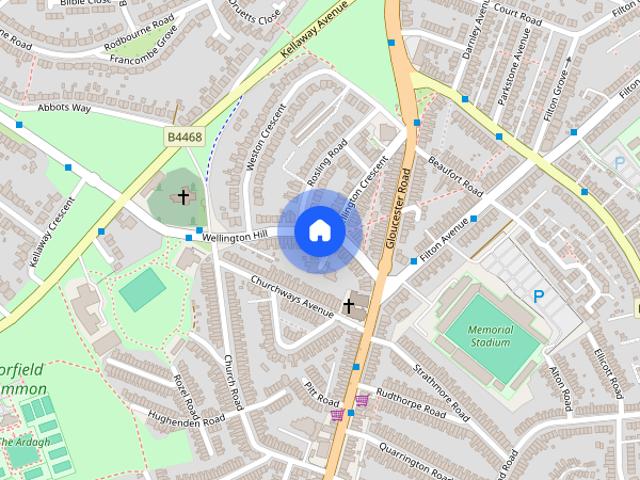 Townhouse for rent in Horfield, Feckenham