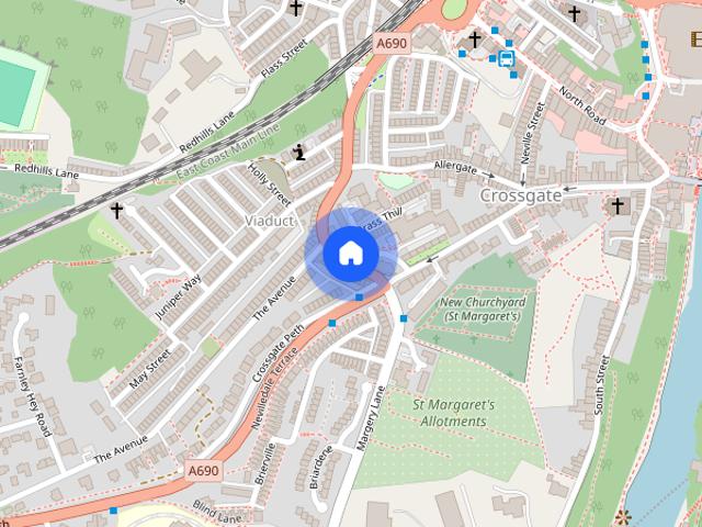 Townhouse for rent in Viaduct, Durham