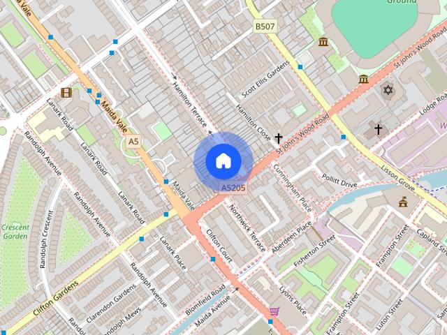 Townhouse for rent in St. John's Wood, Greater London