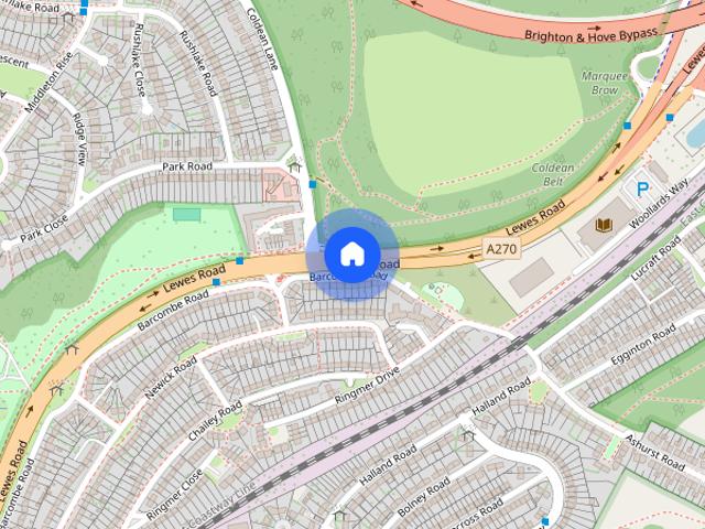 Townhouse for rent in Coldean, Brighton & Hove