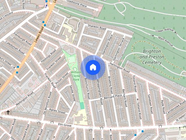 Townhouse for rent in Queen's Park, Brighton & Hove