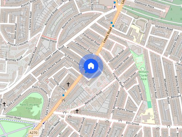 Townhouse for rent in Round Hill, Brighton & Hove