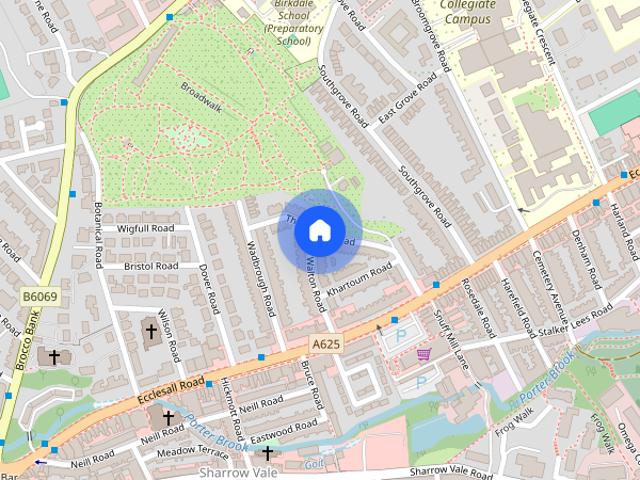 Townhouse for rent in Sharrow Vale, South Yorkshire