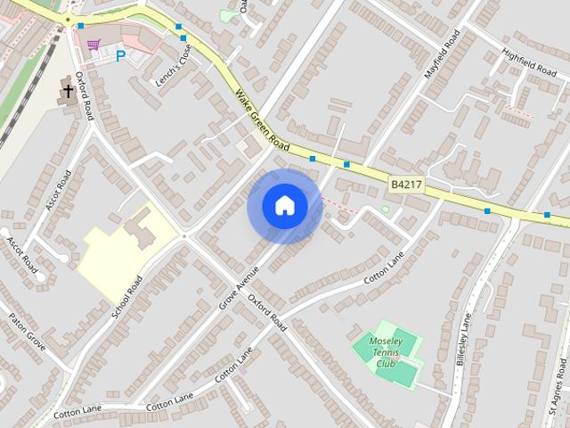 Townhouse for rent in Wake Green, West Midlands