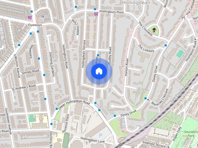 Townhouse for rent in Hollingdean, Brighton