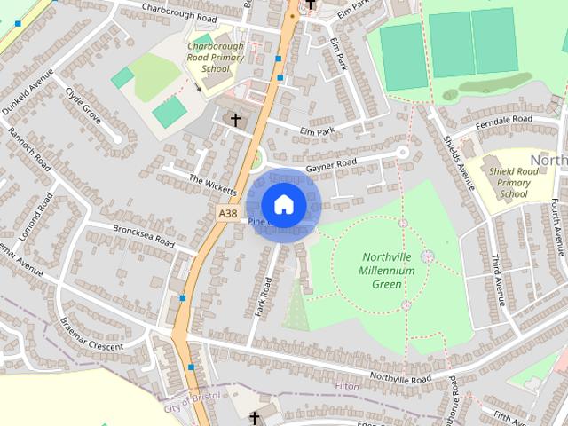 Townhouse for rent in Filton, South Gloucestershire