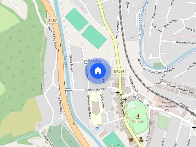 House for rent in Risca, Wales